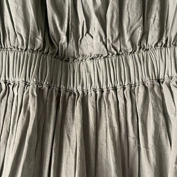 GAP Women's Sage Green Eyelet Dress - Picture 8 of 8